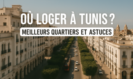 Top quartiers pour louer à Tunis – Guide pratique 2025